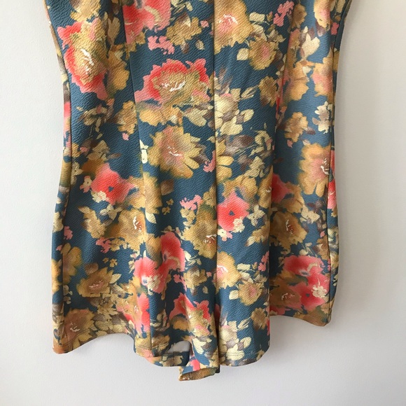 AMERICAN RAG BOW BACK FLORAL ROMPER - Picture 6 of 9